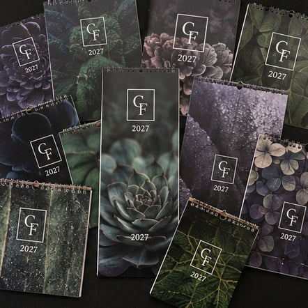 Branded calendars with logo